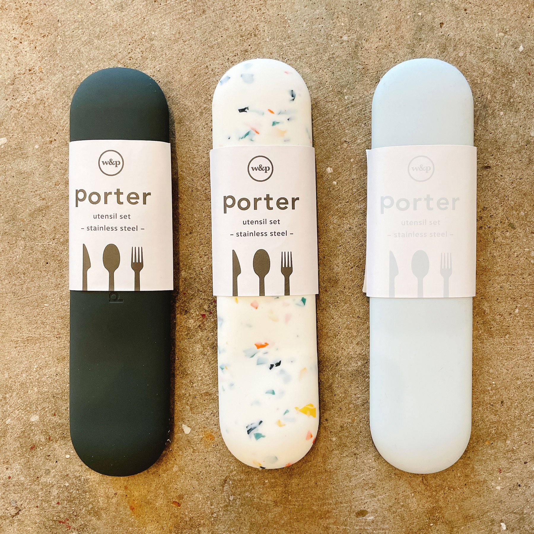 Porter Utensil Set - Cream - W&P